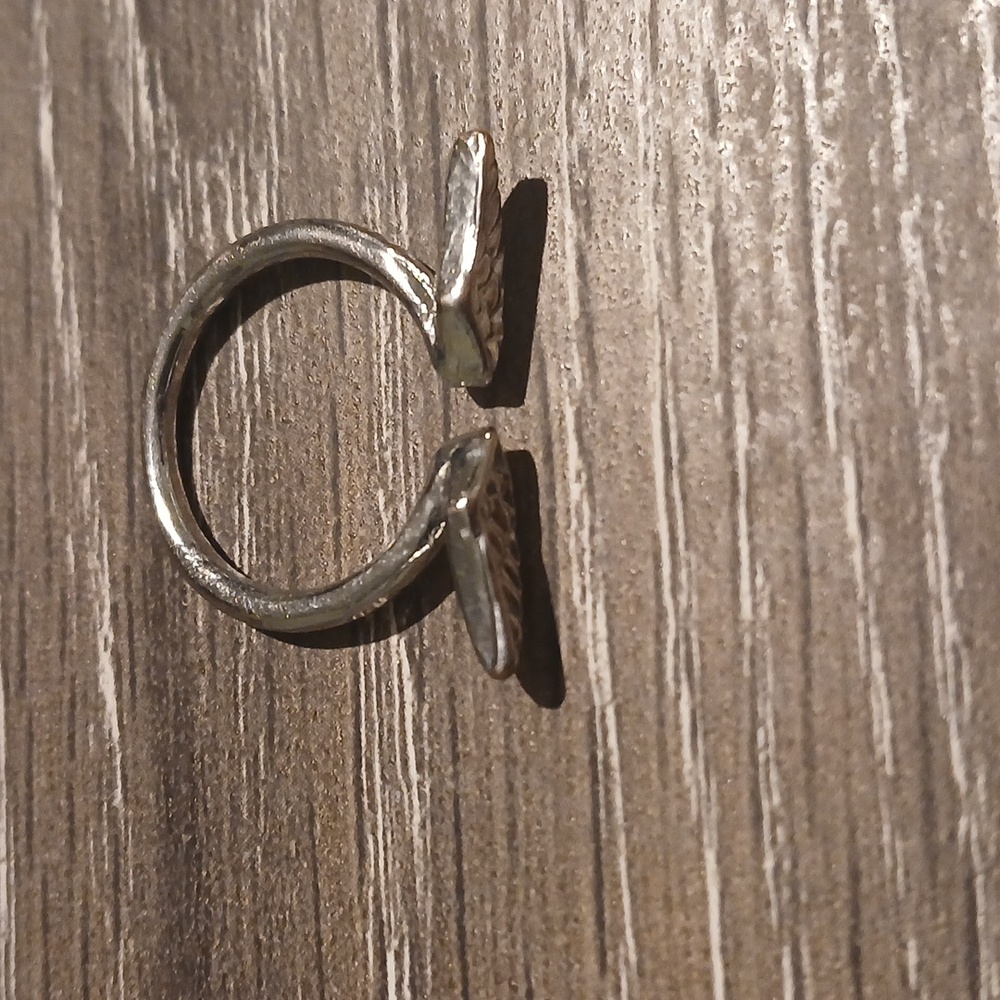 Angel wing ring